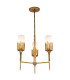 Sawgrass Multi Arm Pendant Ceiling Light Gold Leaf with Antique Glaze-1