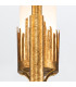Sawgrass Multi Arm Pendant Ceiling Light Gold Leaf with Antique Glaze-6