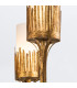 Sawgrass 6 Light Multi Arm Pendant Ceiling Light Gold Leaf with Antique Glaze-7