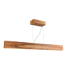 Clean Bar Pendant Ceiling Light Teak-1