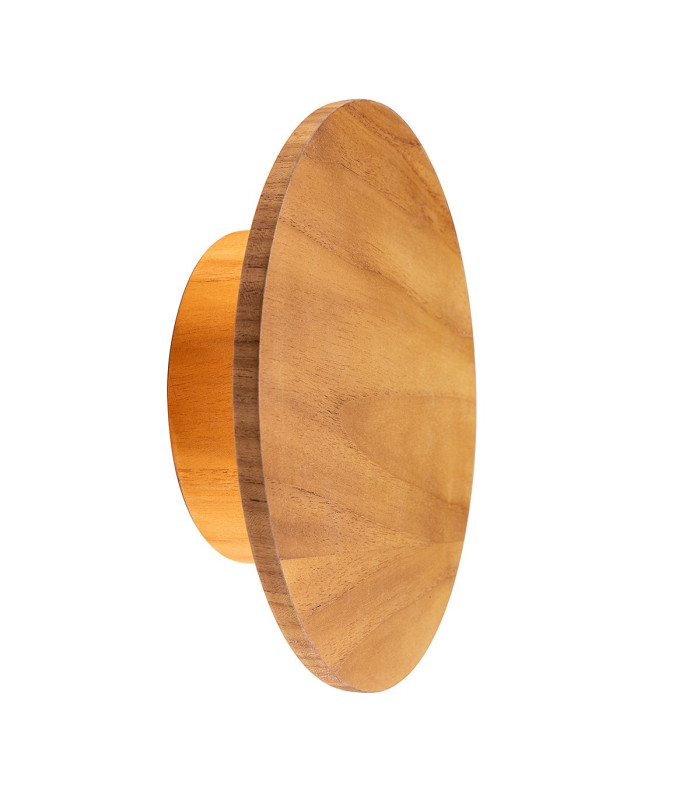 Clean Flush Wall Lamp Teak-1