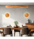Clean Flush Wall Lamp Teak-2