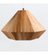 Diamond Dome Pendant Ceiling Light Teak-4