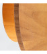 Clean Flush Wall Lamp Teak-8