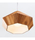 Diamond Dome Pendant Ceiling Light Teak-6
