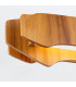 Horizon 100cm Bar Pendant Ceiling Light Teak-4