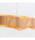 Horizon 100cm Bar Pendant Ceiling Light Teak-6