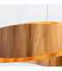Horizon 80cm Cylindrical Pendant Ceiling Light Teak-4