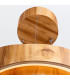 Horizon 60cm Cylindrical Pendant Ceiling Light Teak-5