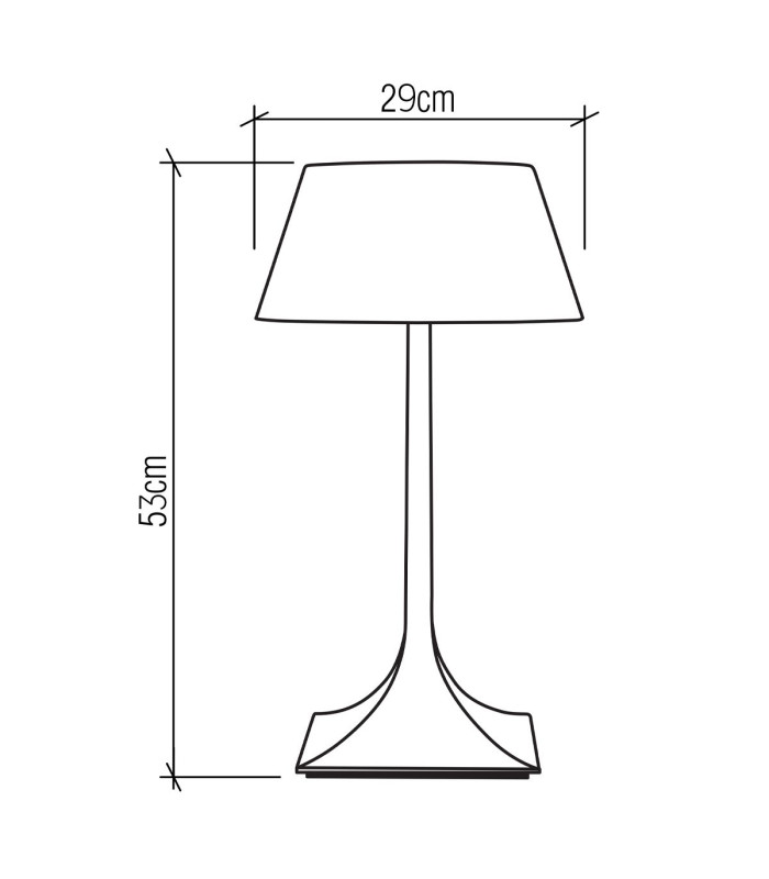 Nostalgia Table Lamp with Round Tapered Shade Teak-3