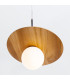 Orbit Dome Pendant Ceiling Light Teak-5
