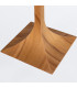 Nostalgia Table Lamp with Round Tapered Shade Teak-6