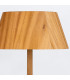 Nostalgia Table Lamp with Round Tapered Shade Teak-7