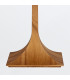 Nostalgia Table Lamp with Round Tapered Shade Teak-8