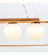Sfera Bar Pendant Ceiling Light Teak-5