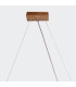 Sfera Bar Pendant Ceiling Light Teak-6