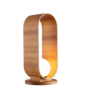 Sfera Globe Table Lamp Teak-1