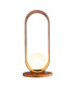 Sfera Globe Table Lamp Teak-5