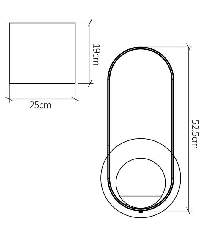 Sfera Globe Wall Lights Teak-3