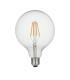 Large White Globe LED E27 Lamp Clear Glass-2