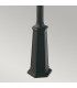 Valencia Triple Head Outdoor Lamp Post Black IP54-4