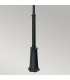 Valencia Grande Twin Head Outdoor Lamp Post Black IP54-4