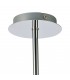 Ceiling 3 Light G9 Ceiling Pendant, Semi Ceiling, Polished Chrome with Clear Prismatic Glass - 5