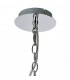 Ceiling 3 Light G9 Ceiling Pendant, Semi Ceiling, Polished Chrome with Clear Prismatic Glass - 7