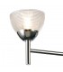 Ceiling 3 Light G9 Ceiling Pendant, Semi Ceiling, Polished Chrome with Clear Prismatic Glass - 12