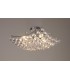 Flush Ceiling Lamp with Acrylic Spheres, 4 Light E14 Polished Chrome - 2
