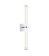 Batumi LED Bathroom Wall Lamp Chrome Opal Diffuser IP44 2540lm 3000K-1