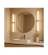 Batumi LED Bathroom Wall Lamp Chrome Opal Diffuser IP44 2540lm 3000K-2