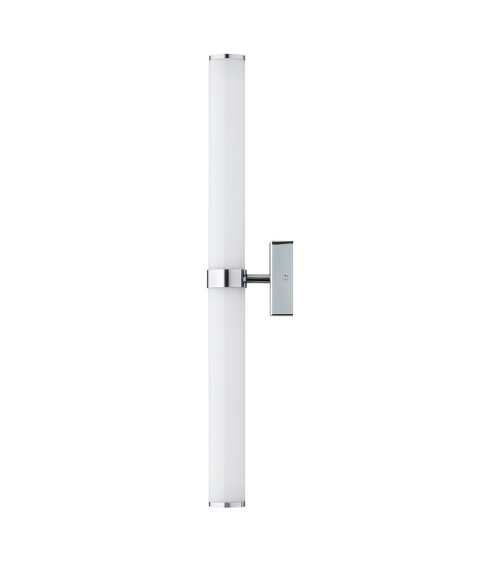 Batumi LED Bathroom Wall Lamp Chrome Opal Diffuser IP44 2540lm 3000K-5