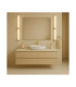 Batumi LED Bathroom Wall Lamp Brass Opal Diffuser IP44 2540lm 3000K-8