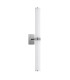 Batumi LED Bathroom Wall Lamp Brushed Nickel Opal Diffuser IP44 2540lm 3000K-3