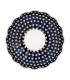 Boll Handmade Shell 28cm Wall Lamp Deep Cobalt Blue White Dots G9 IP44-3