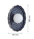 Boll Handmade Shell 28cm Wall Lamp Deep Cobalt Blue White Dots G9 IP44-8