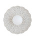 Boll Handmade Shell 28cm Wall Lamp Cream Deep Cobalt Blue Dots G9 IP44-4