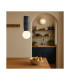 Boll Handmade Shell 28cm Wall Lamp Cream Deep Cobalt Blue Dots G9 IP44-8