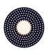 Boll Handmade 30cm Wall Lamp Deep Cobalt Blue White Dots G9 IP44-3