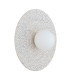 Boll Handmade 30cm Wall Lamp Cream Deep Cobalt Blue Dots G9 IP44-1