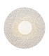 Boll Handmade 30cm Wall Lamp Cream Deep Cobalt Blue Dots G9 IP44-3