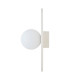Boll Handmade 30cm Wall Lamp Cream Deep Cobalt Blue Dots G9 IP44-6