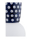 Boll Handmade Slim Pendant Ceiling Light Deep Cobalt Blue White Dots G9 IP44-5