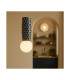Boll Handmade Slim Pendant Ceiling Light Deep Cobalt Blue White Dots G9 IP44-8