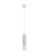 Boll Handmade Slim Pendant Ceiling Light Cream Deep Cobalt Blue Dots G9 IP44-4