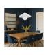 Boll Handmade Dome Pendant Ceiling Light Cream Deep Cobalt Blue Dots G9 IP44-2