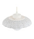Boll Handmade Dome Pendant Ceiling Light Cream Deep Cobalt Blue Dots G9 IP44-5