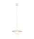 Boll Handmade Pendant Ceiling Light Cream Deep Cobalt Blue Dots G9 IP44-1