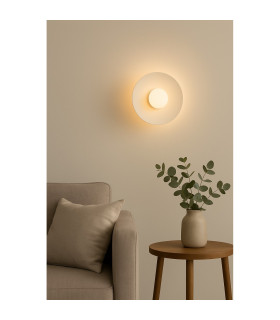 Bolton Integrated LED Wall Lamp Cream White  2170lm 3000K-2